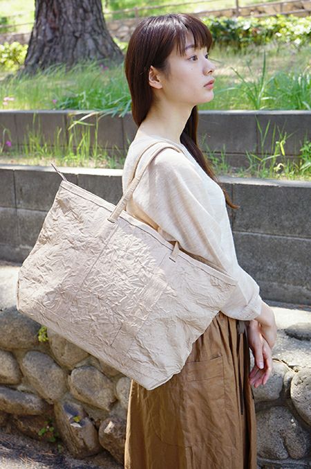 irose イロセ PAPER CRAFT TOTE BAG -M- (basic) | T.T. GARRET