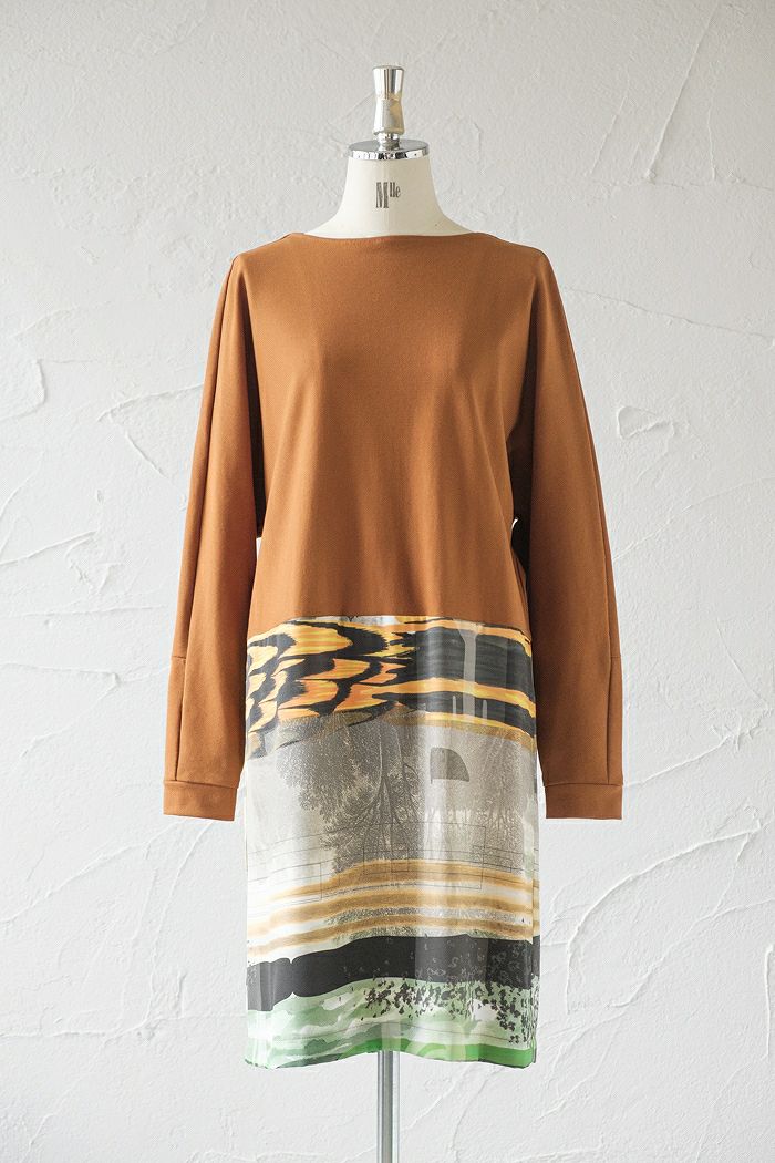 ohta オオタ <br>jyoubitaki dolman one piece (AW)