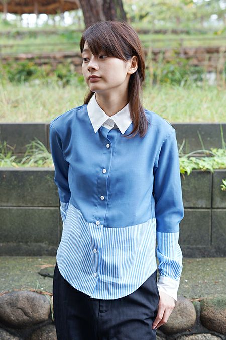 spoken words project スポークンワーズプロジェクト collar shirt