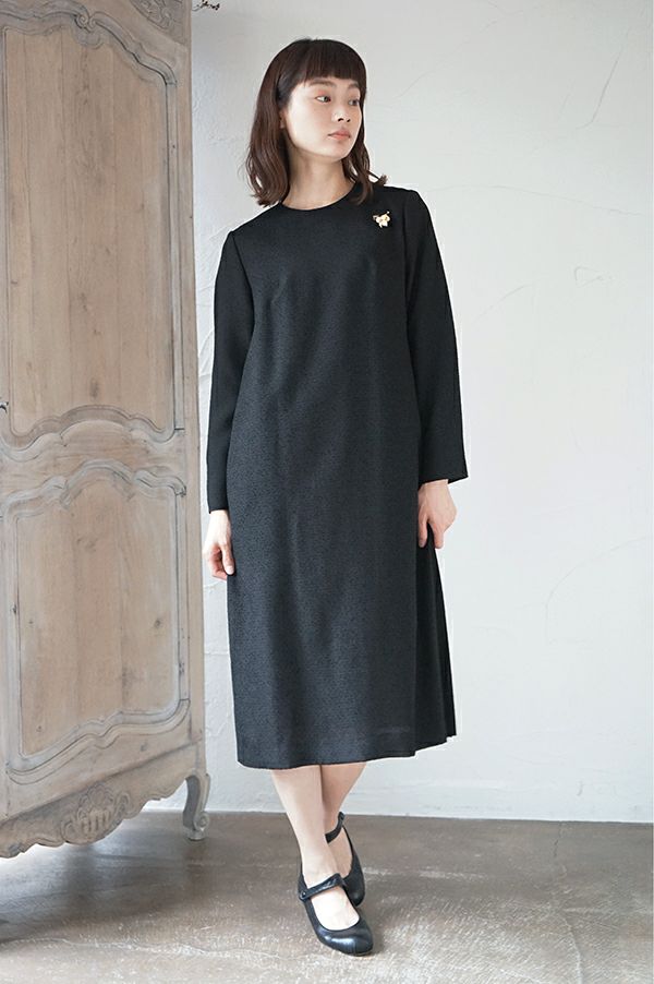 Nooy ヌーイ ブークレジャガード サイドプリーツドレス 定番商品 新型 T T Garret