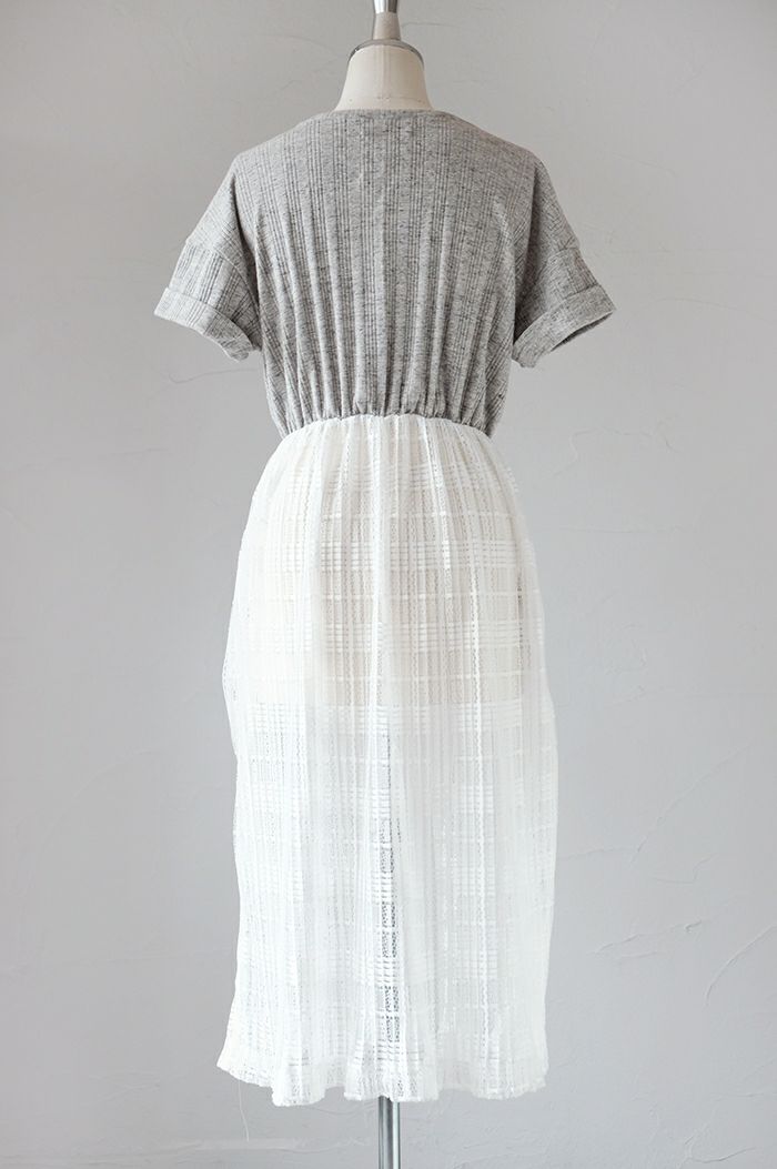 bedsidedrama ベッドサイドドラマ Pleats Lace One-Piece(SS