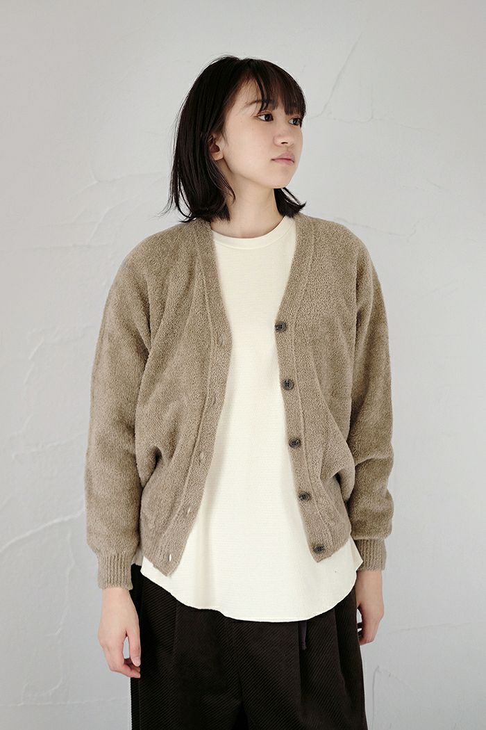 crepuscule クレプスキュール Cotton mole cardigan (AW) | T.T. GARRET