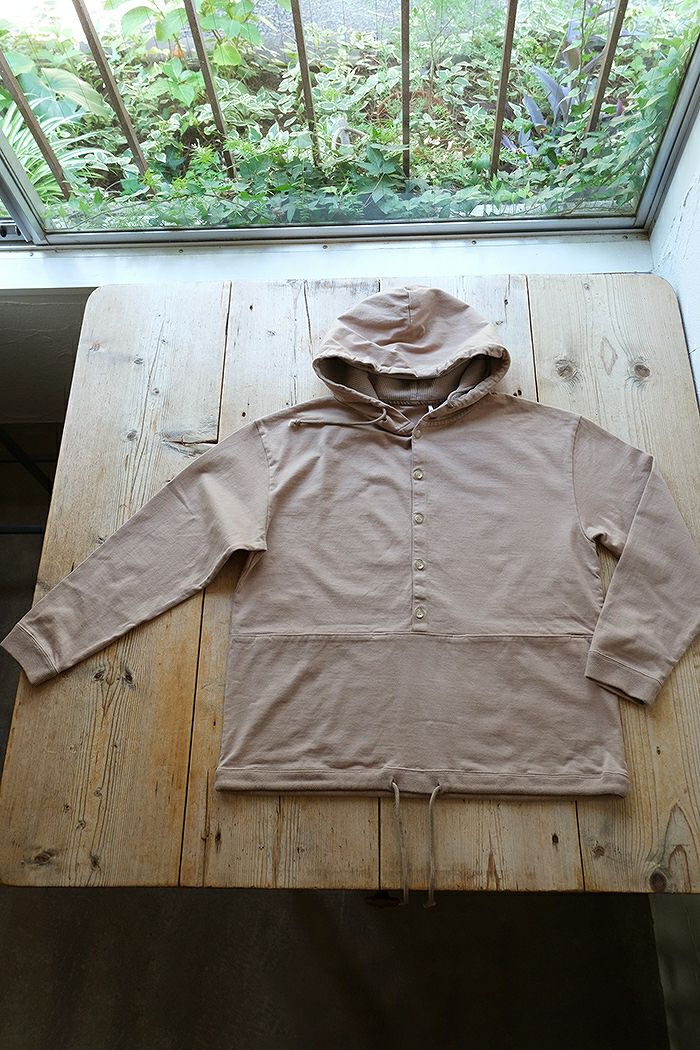 crepuscule クレプスキュール Button P/O hoodie (AW) | T.T. GARRET