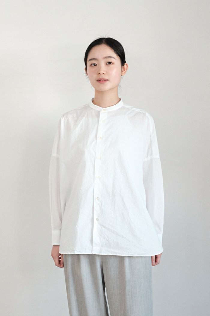 Gauze# ガーゼ ストリングダブルボタンブラウス(22AW) | T.T. GARRET