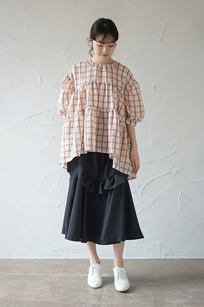 HOUGA ホウガ emily blouse (SS) | T.T. GARRET