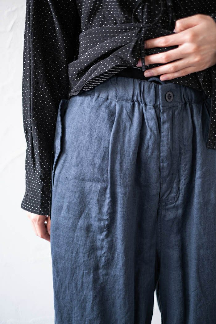 note et silence. ノートエシロンス 60LINEN カーゴパンツ(21AW