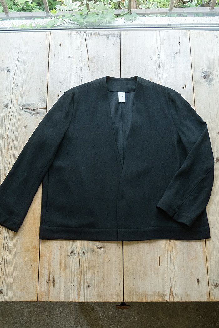 CULLNI 19ss ポリエステルダブルクロスジャケット