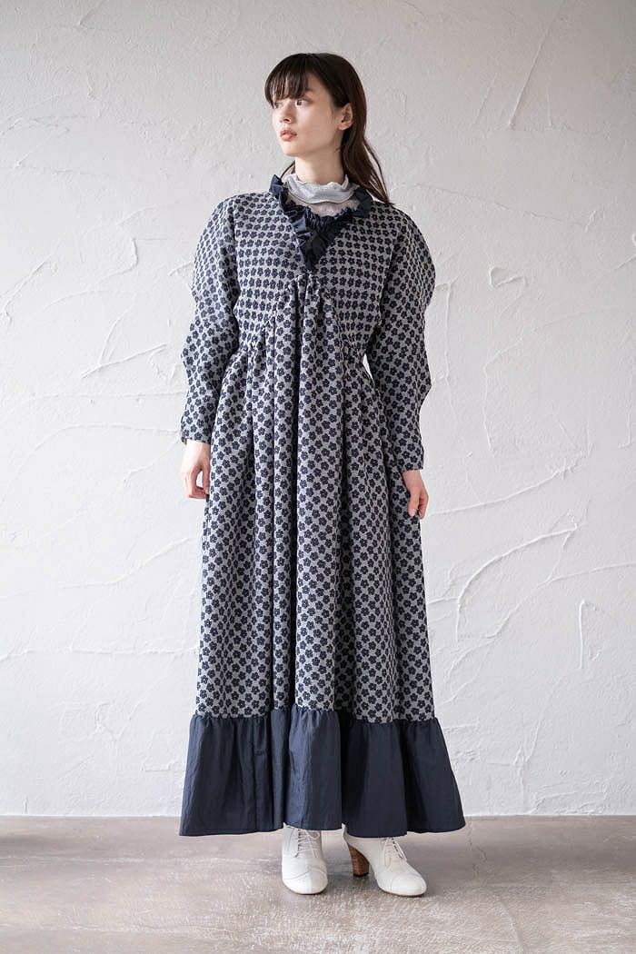 HOUGA ホウガ dragee dress (22AW) | T.T. GARRET