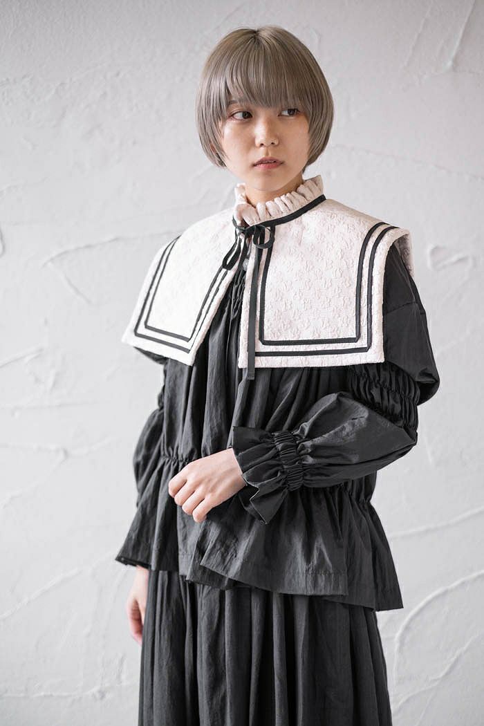 HOUGA ホウガ , sailor collar (21AW)