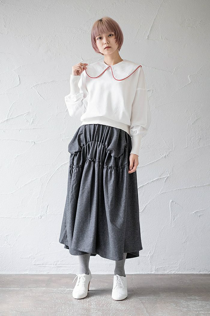 HOUGA ホウガ mia skirt (AW) | T.T. GARRET