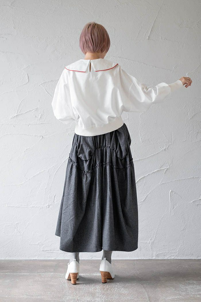 HOUGA ホウガ mia skirt (AW) | T.T. GARRET