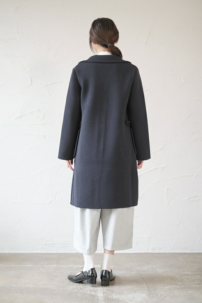 Manna マンナ ウールミラノリブ テーラードニットコート(AW) | T.T. GARRET 