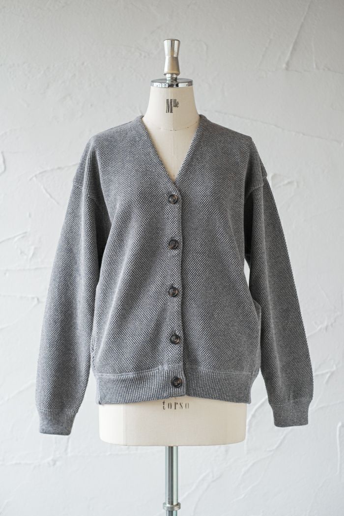crepuscule クレプスキュール Moss Stitch V/N Cardigan (22SS) | T.T. 