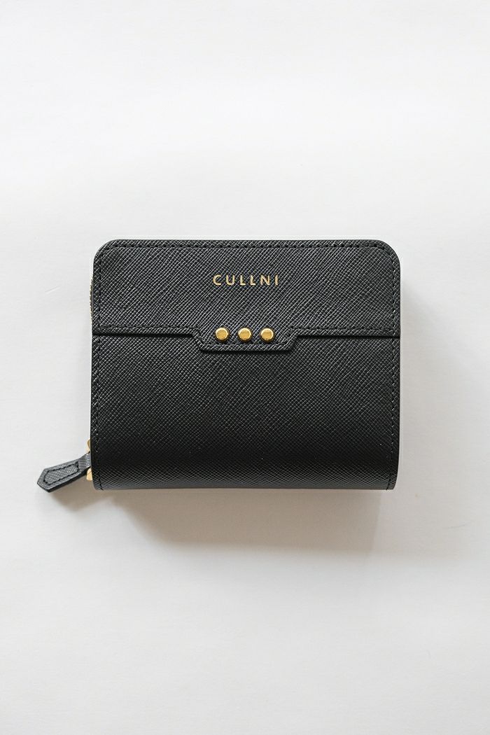 CULLNI クルニ Studded Leather Mini Wallet(basic) | T.T. GARRET