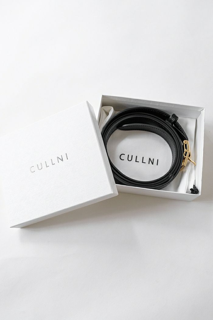 CULLNI クルニ Leather Long Belt(basic) | T.T. GARRET