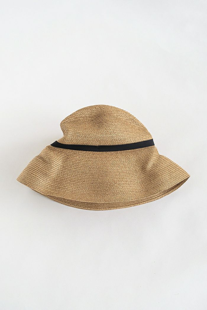 mature ha. マチュアーハ boxed hat 11cm brim - grosgrain ribbon