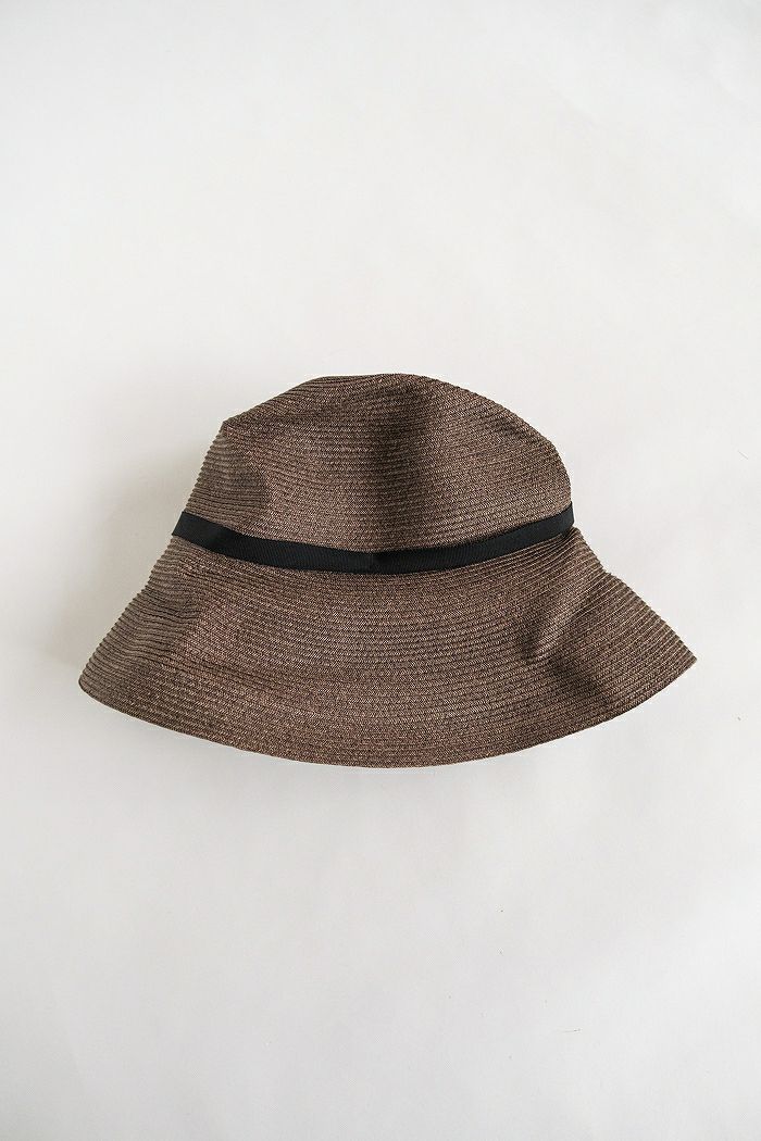 mature ha. マチュアーハ boxed hat 11cm brim - grosgrain ribbon