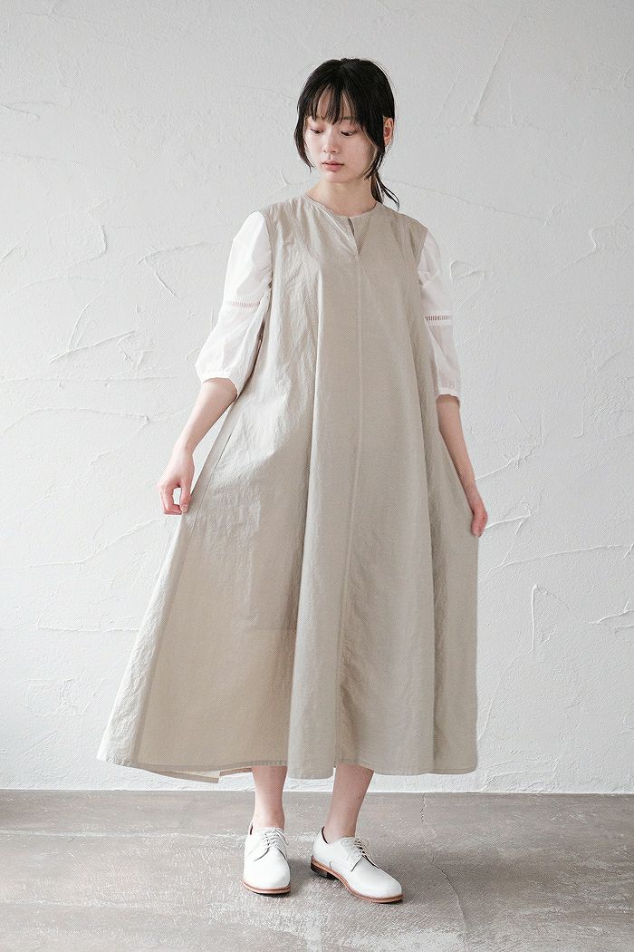 nooy ヌーイ <br>ラミークロスドレス(22SS)