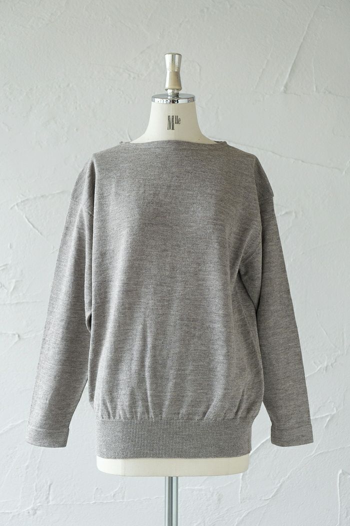 crepuscule クレプスキュール <br>Ramie Basque Knit (SS)
