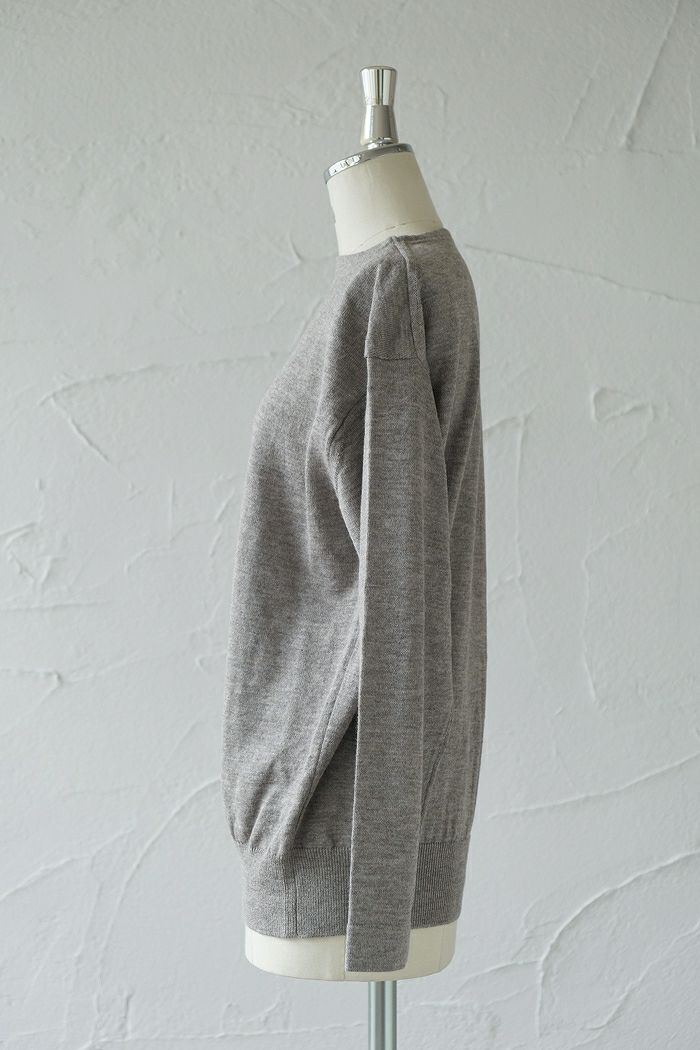21aw crepuscule ローゲージニット crepuscule クレプスキュール Ramie Basque Knit (SS) | T.T. GARRET