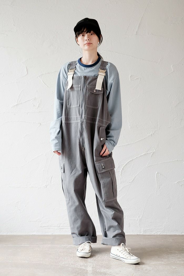 Gauze# CIRCUS SALOPETTE ブラック サロペット 