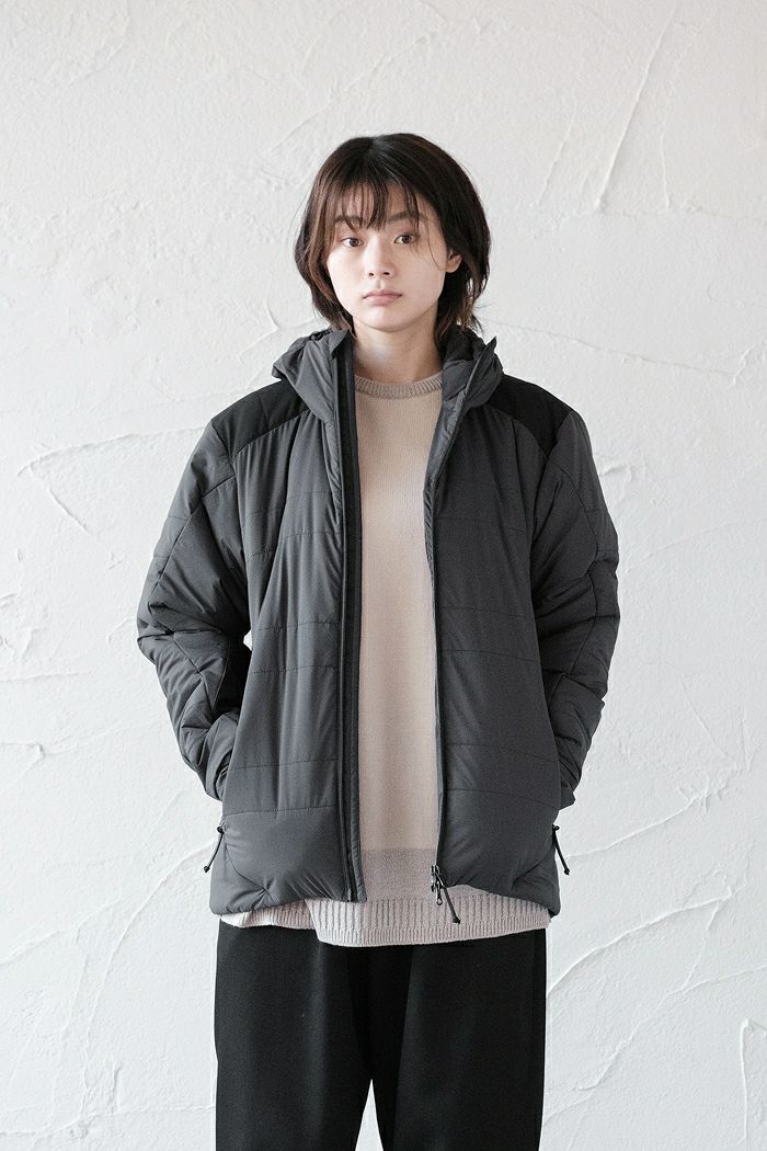 MAGALI マガリ コットンスウェット・スイッチングプルオーバー(24AW