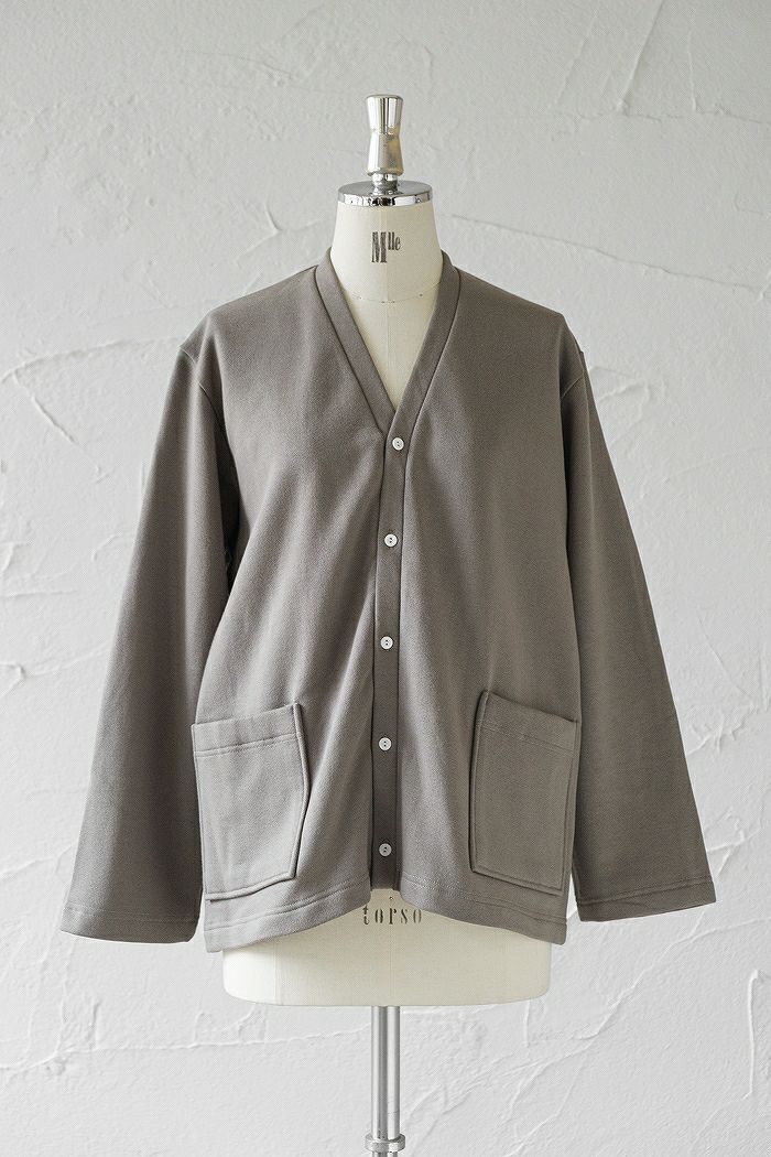 ARTE POVERA アルテポーヴェラ <BR>裏毛起毛カーディガン(AW)