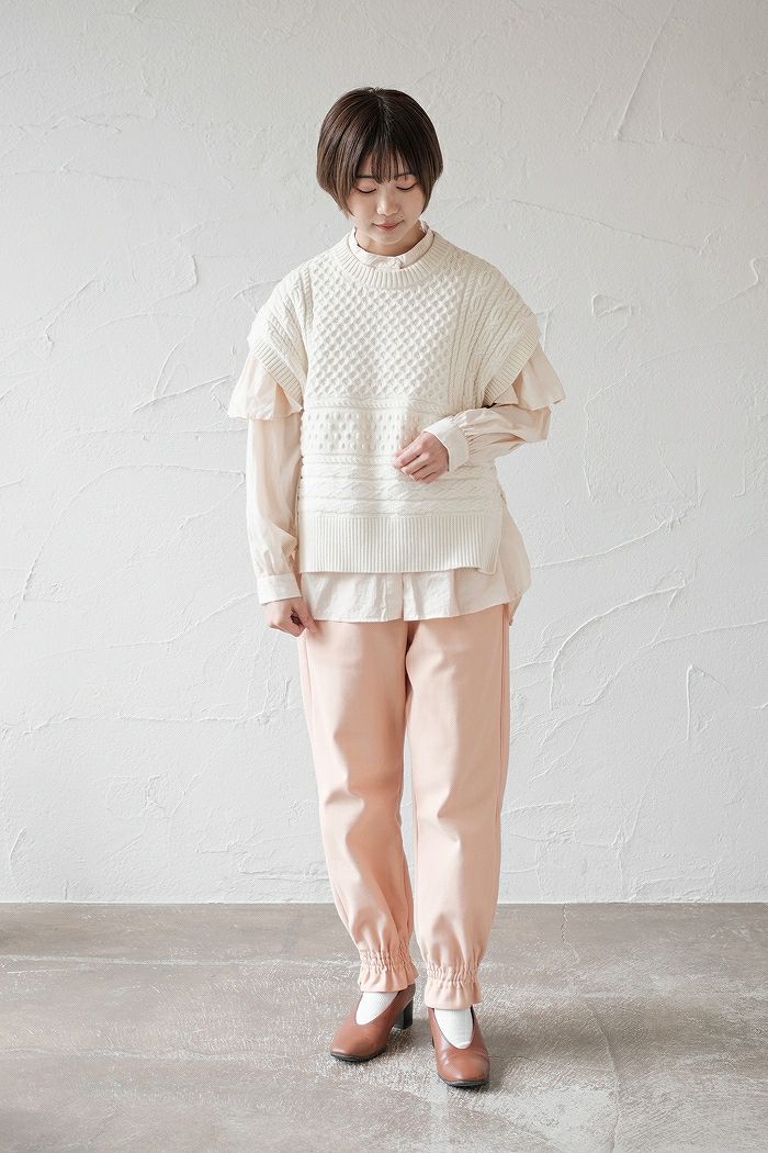 bulle de savon ビュルデサボン puripuriジャージパンツ(23SS) | T.T.