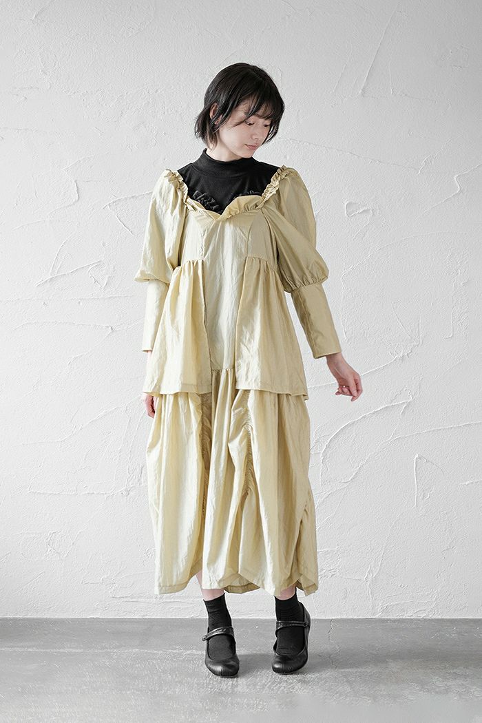 HOUGA ホウガ dragee dress (22AW) | T.T. GARRET