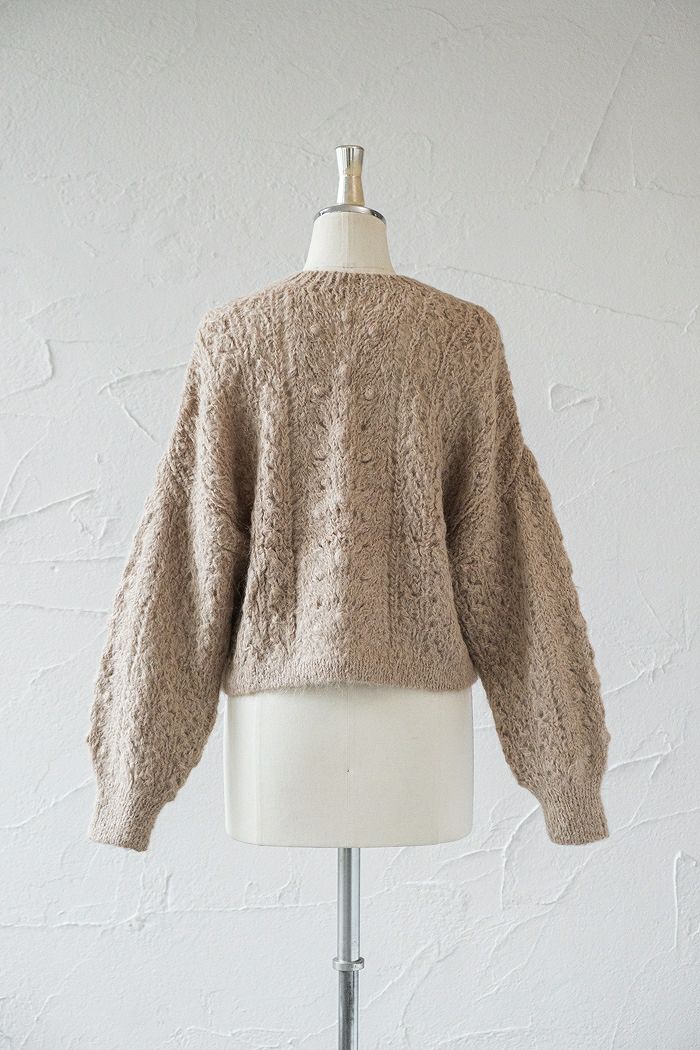 Porter des boutons ポルテデブトン Hand made knitスーリーアルパカ 