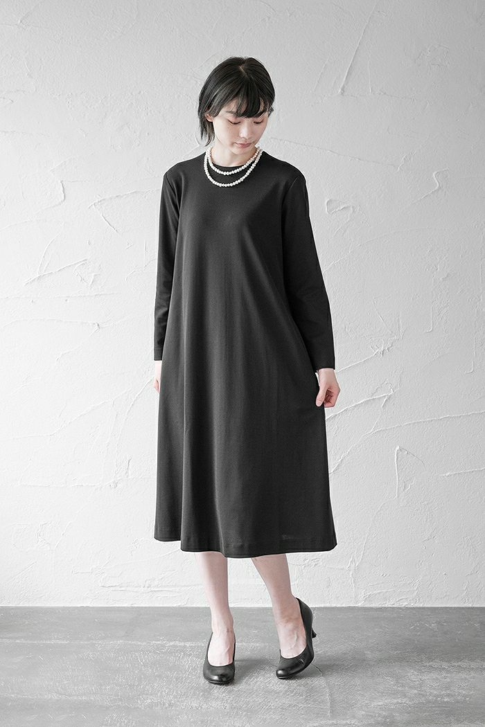 nooy ヌーイ 接結ジョーゼット フロードレス(22AW) | T.T. GARRET