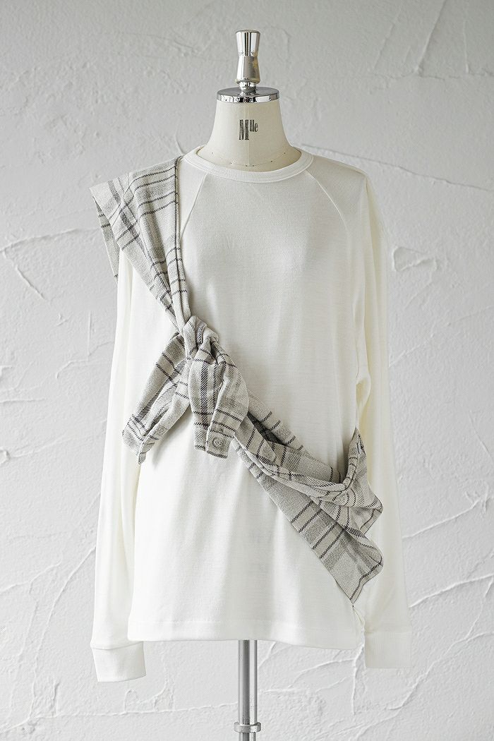 STOF ストフ <br>Tie L/S Tee (22AW)