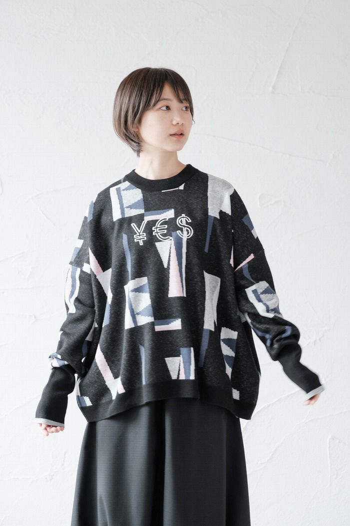 22-23AW】bedsidedrama YES Knit Sweater-