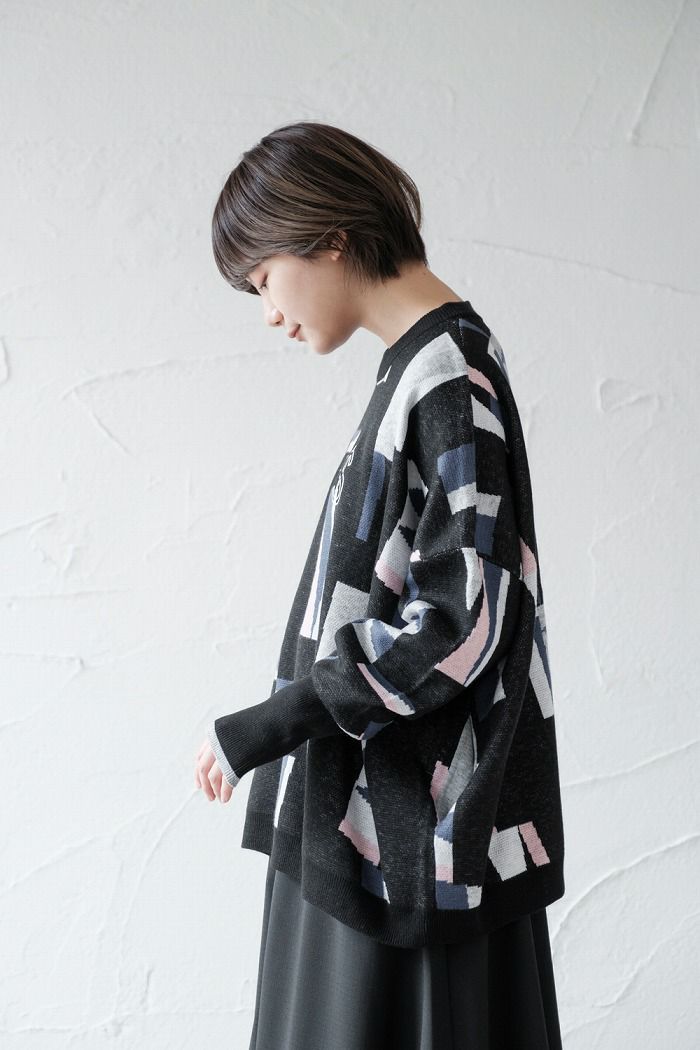 bedsidedrama ベッドサイドドラマ YES Knit Sweater (22AW) | T.T. GARRET