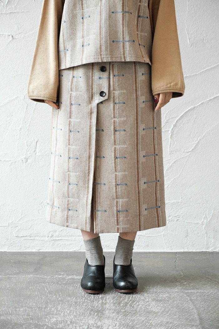 Porter des boutons ポルテデブトン 手編みニットジャケット(24AW 