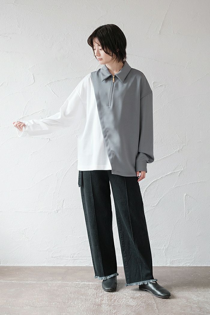 CULLNI クルニ Combination Layered Zip Shirts(22AW) | T.T. GARRET