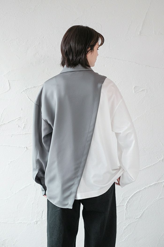 CULLNI クルニ Combination Layered Zip Shirts(22AW) | T.T. GARRET