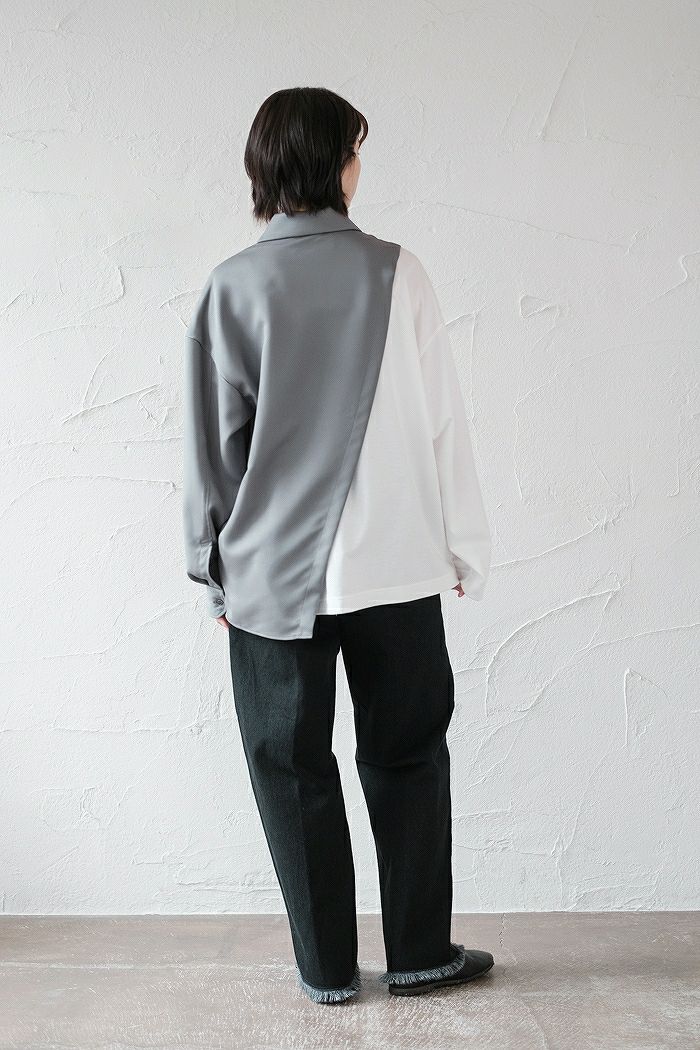 CULLNI クルニ Combination Layered Zip Shirts(22AW) | T.T. GARRET