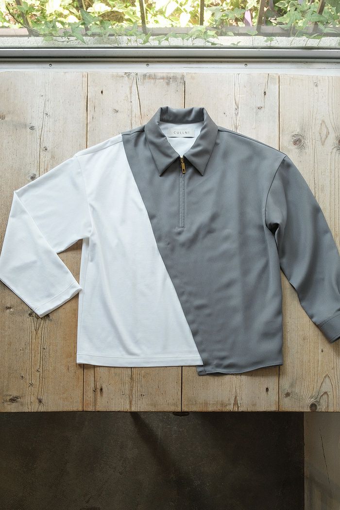 CULLNI クルニ Combination Layered Zip Shirts(AW) | T.T. GARRET
