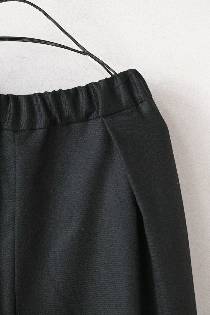 yuni ユニ ウォッシャブルウール ゴムタックパンツ(24AW) | T.T.