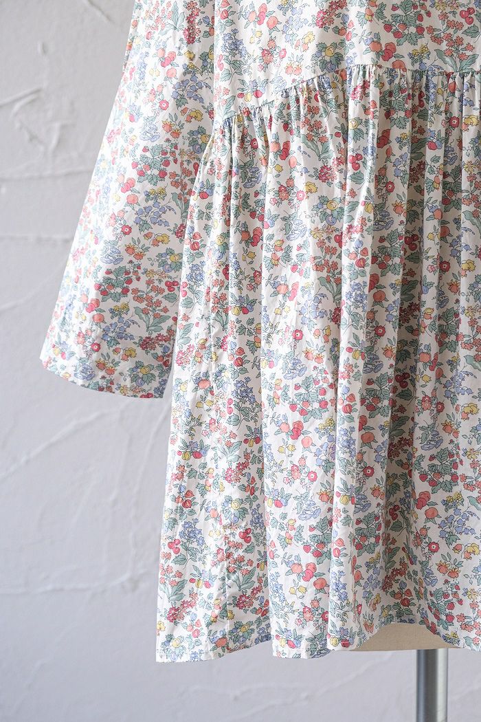Gauze# ガーゼ LIBERTYスイッチングブラウス(23SS) | T.T. GARRET