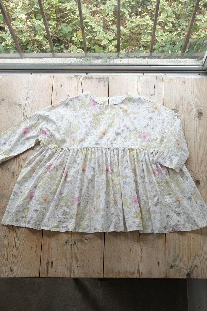 Gauze# ガーゼ LIBERTYスイッチングブラウス(23SS) | T.T. GARRET