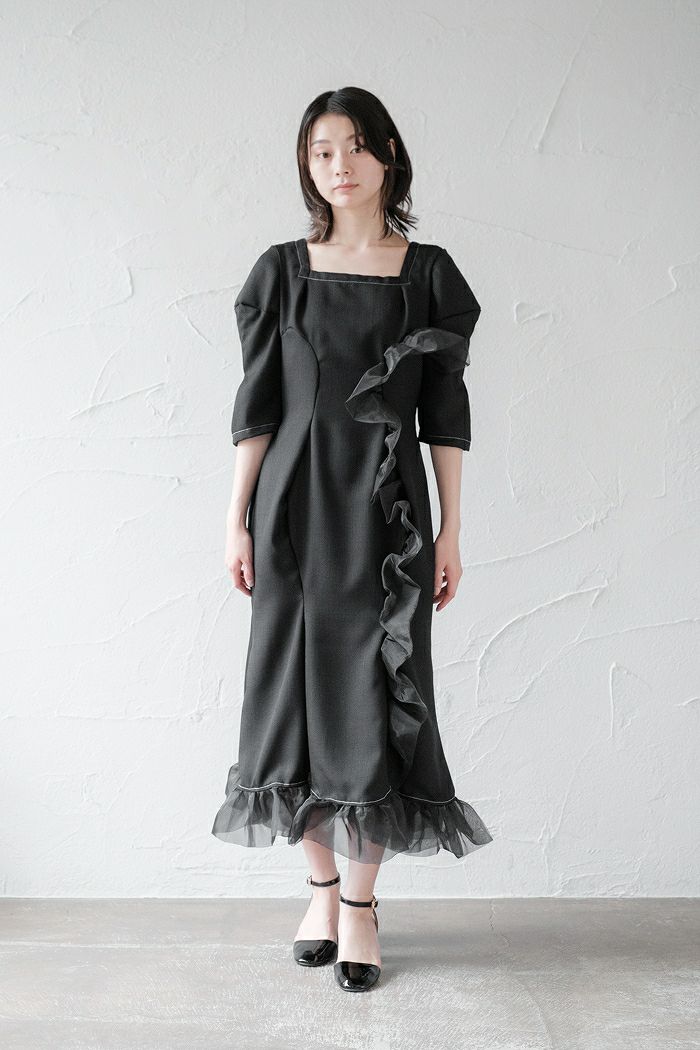 HOUGA ホウガ lesson dress (22AW) | T.T. GARRET 