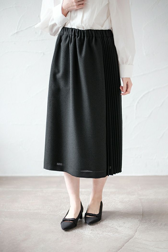 ヌーイ nooy 2020AW ブランケットスカート グレー Y2.15（定価36，300  