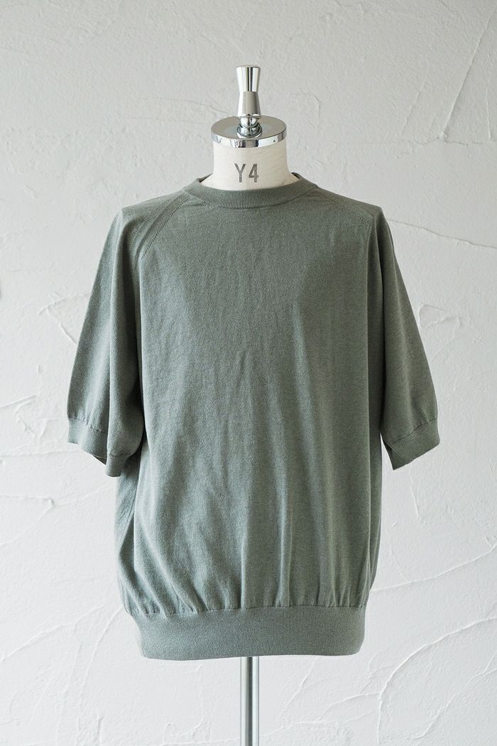 crepuscule クレプスキュール Raglan Knit S/S (23SS) | T.T. GARRET