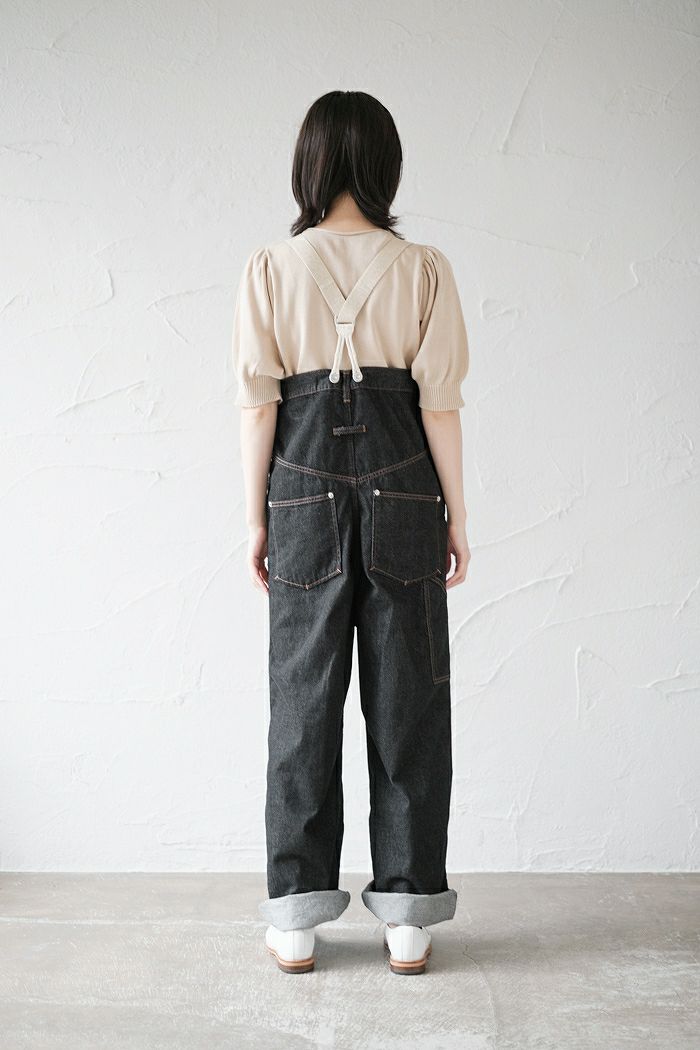 NATIVE VILLAGE ネイティブヴィレッジ Denim サスペンダーパンツ