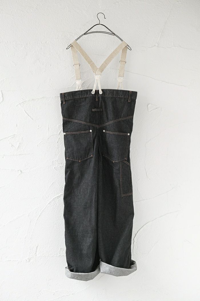 今季　NATIVE VILLAGE ネイティブヴィレッジ　サスペンダーパンツ NATIVE VILLAGE ネイティブヴィレッジ Soft twist linen