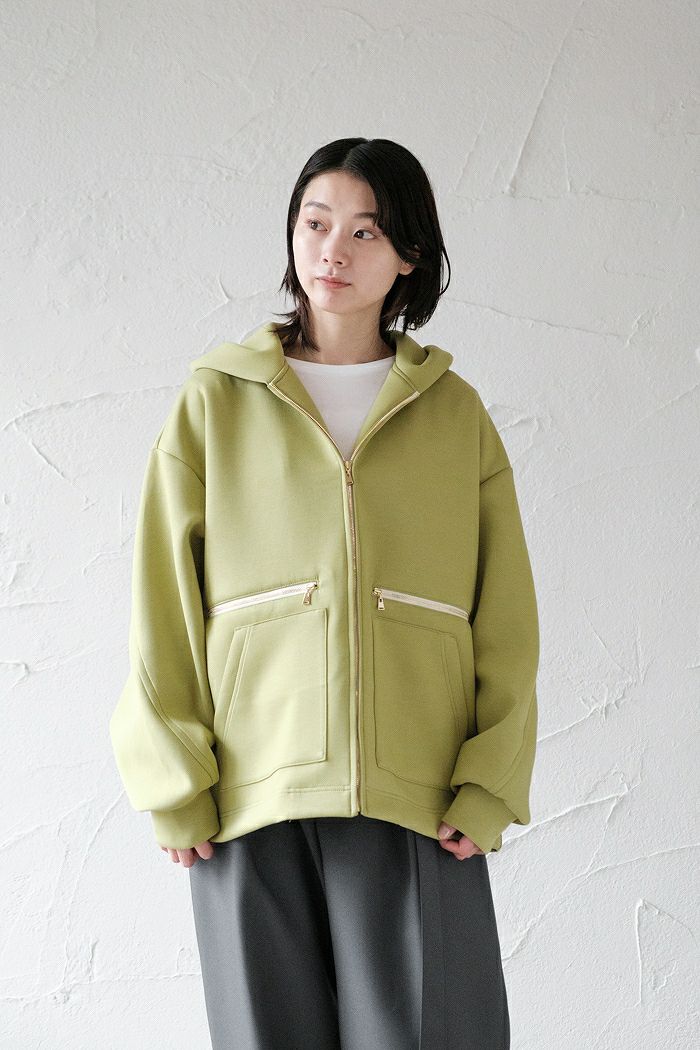 CULLNI クルニ Double Pocket Front Zip Hoodie(23SS) | T.T. GARRET