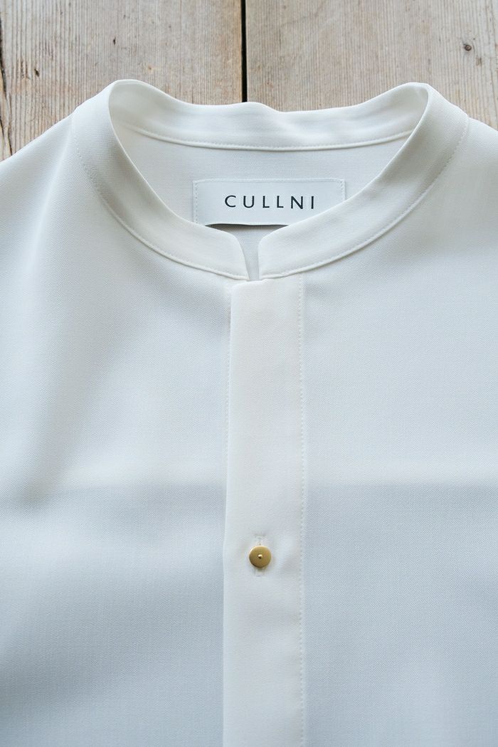CULLNI クルニ Band Collar Shirt Blouson(23SS) | T.T. GARRET