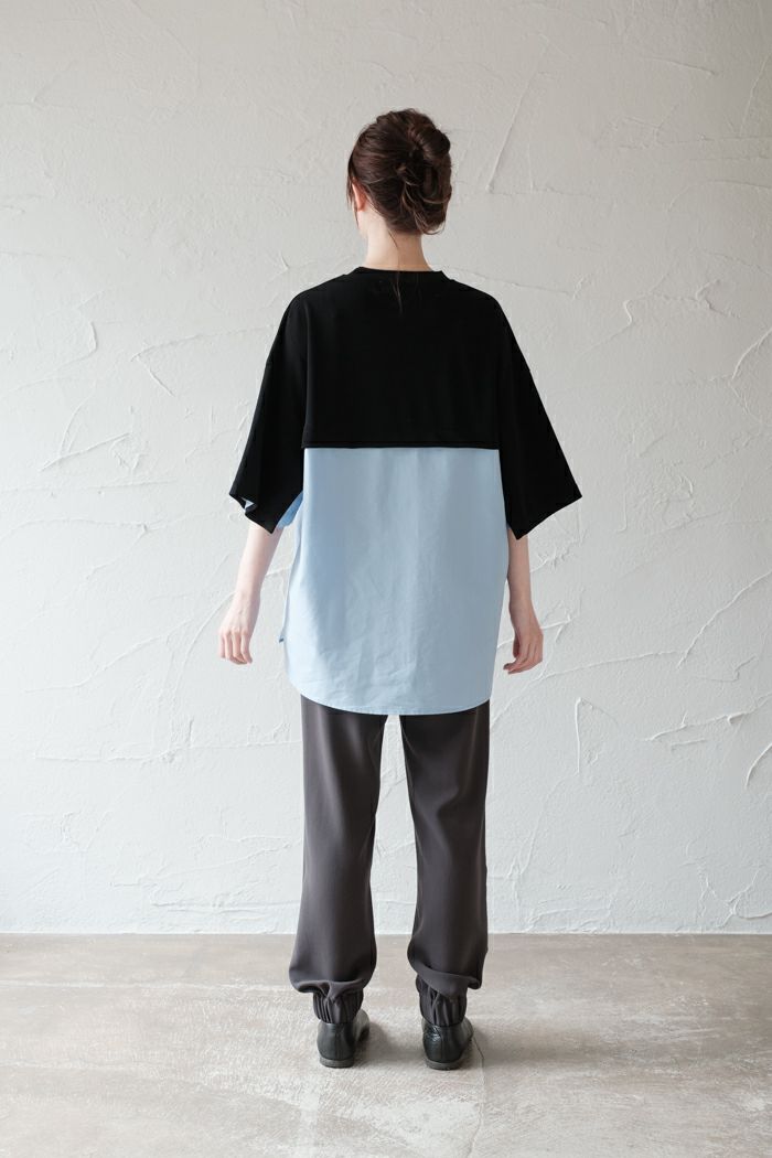 CULLNI クルニ Shirt Cloth Combination Pullover(23SS) | T.T. GARRET